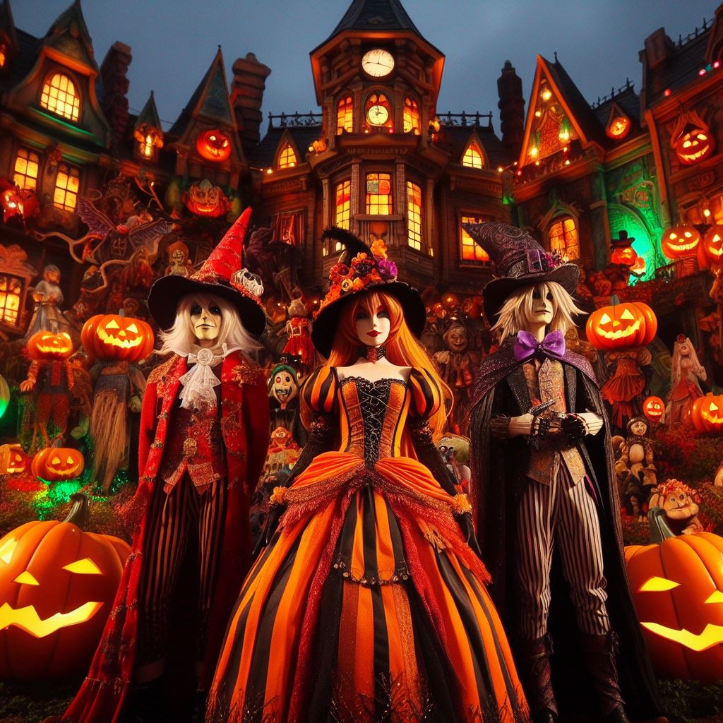 Halloween Thrills: Costumes, Haunted Houses, and Spooky Delights